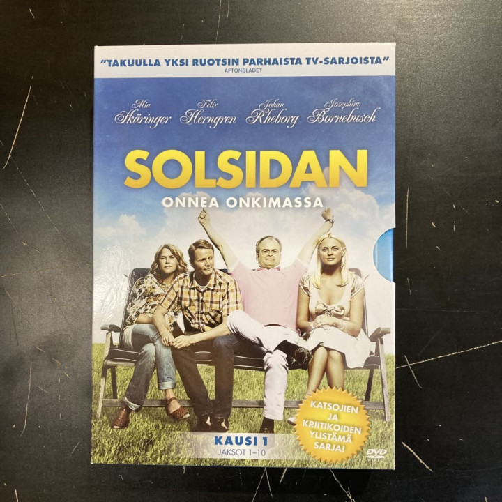 Solsidan - Kausi 1 2DVD (VG+/VG+) -tv-sarja-